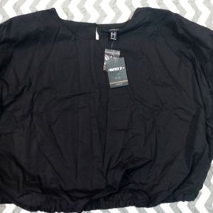 Forever 21 Plus gorgeous black shirt size 3x